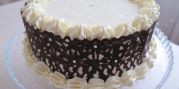 гречневый торт с брусничным компотом