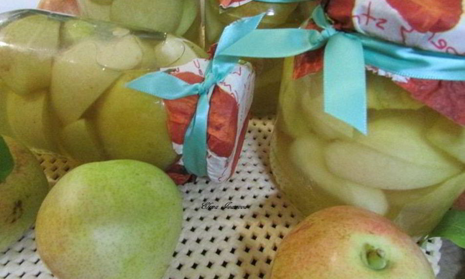 Рецепт компота грушевого с медом