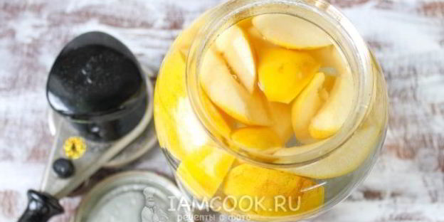 компот из айвы на зиму без стерилизации