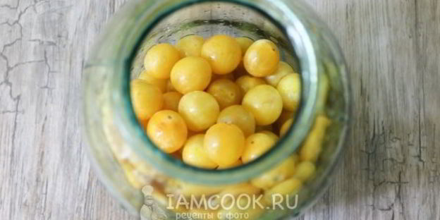 компот из алычи на зиму