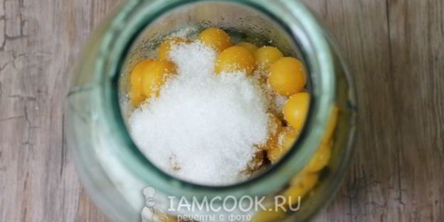 компот из алычи на зиму