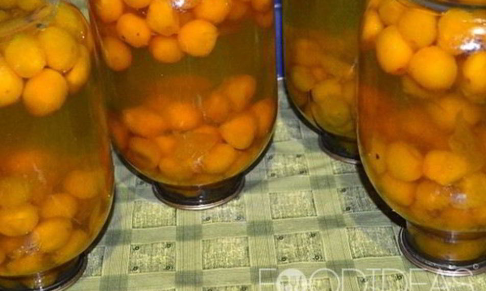 Рецепт компота из алычи