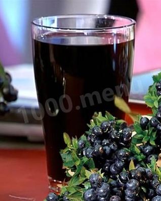 Компот из голубики на зиму