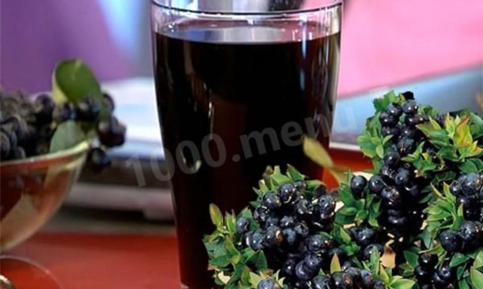 Рецепт компота из голубики на зиму