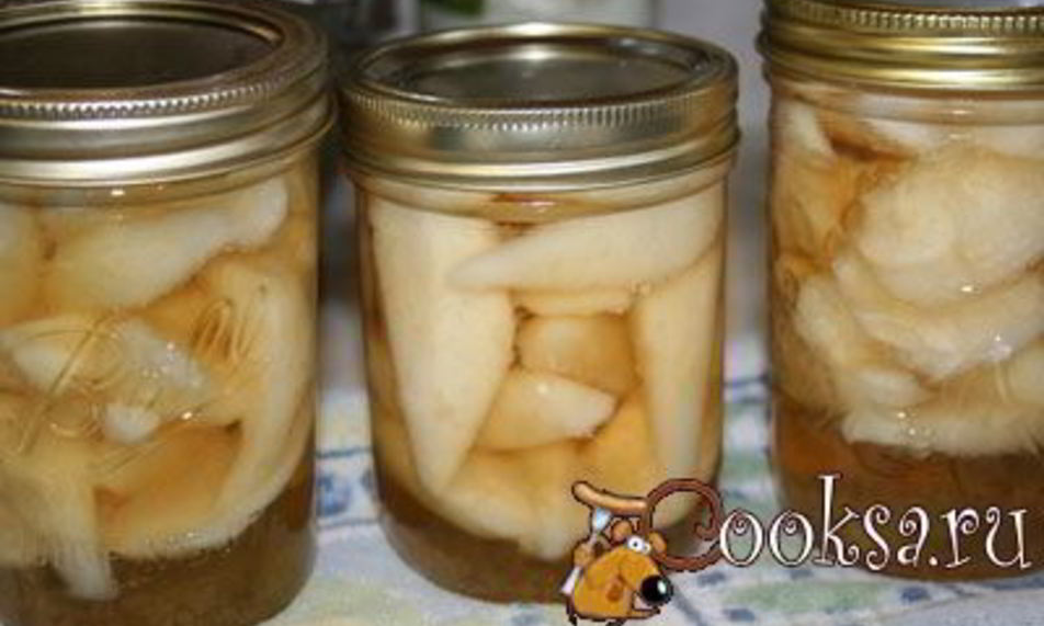 Рецепт компота из груш на зиму