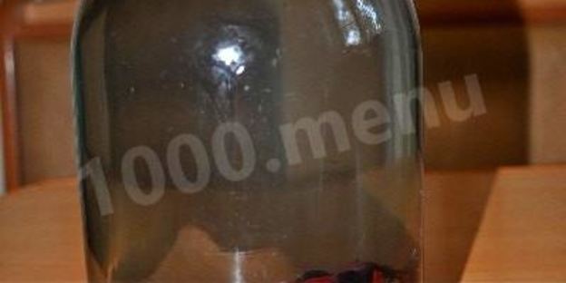 компот из кизила и черной смородины