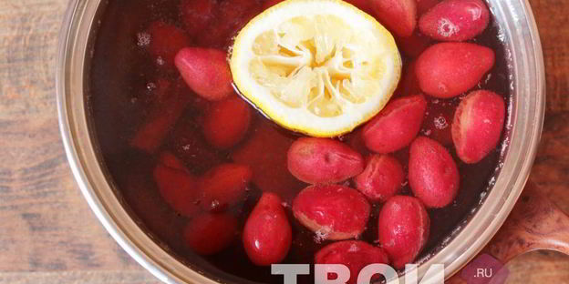 компот из кизила