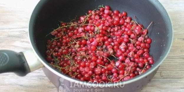 компот из красной смородины на зиму