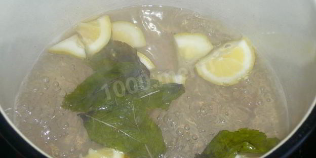 компот из лимонов на зиму