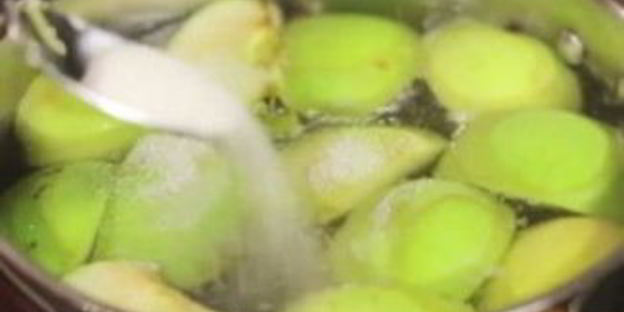 компот из слив и яблок