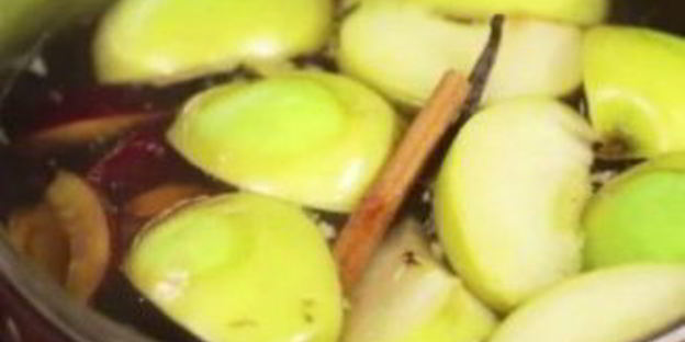 компот из слив и яблок