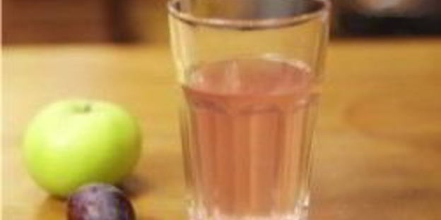 компот из слив и яблок