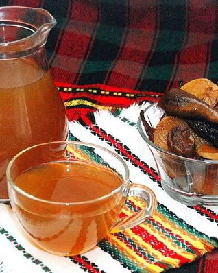 Компот из сухофруктов без сахара