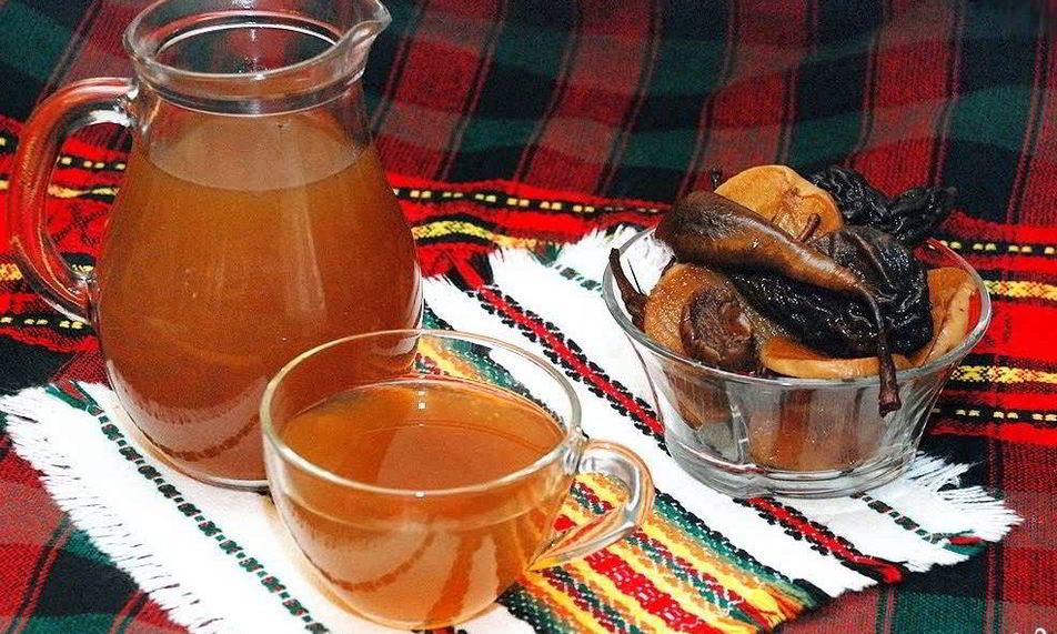 Рецепт компота иза сухофруктова беза сахары