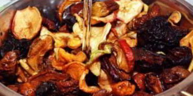 компот из сухофруктов без сахара