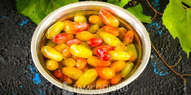 компот из винограда на зиму без стерилизации