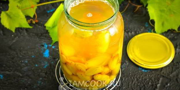 компот из винограда на зиму без стерилизации