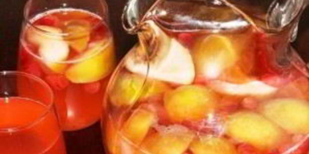 компот из яблок и клюквы