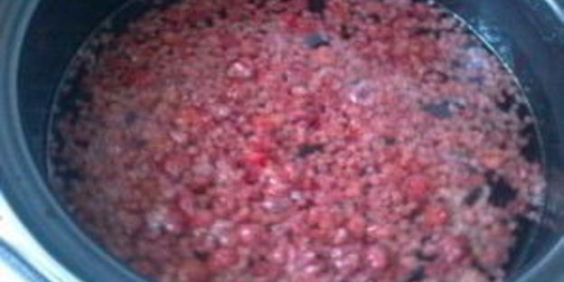 компот из замороженной малины