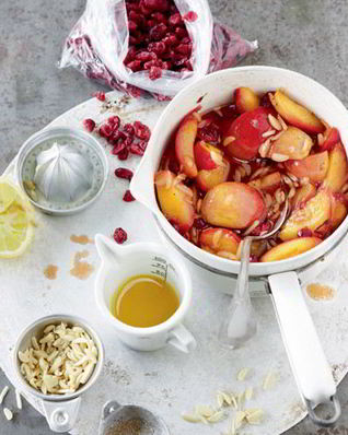 Консервированный компот из нектаринов