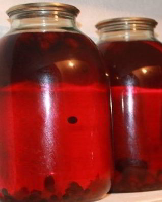 Смородиновый компот на зиму