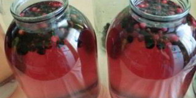 смородиновый компот на зиму