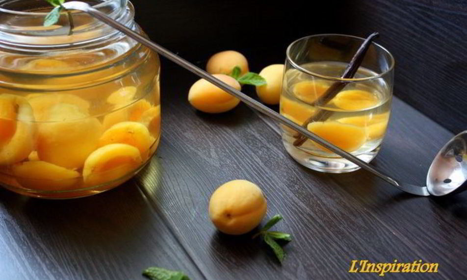 Рецепт ванильного компота с абрикосами прохладительные напитки