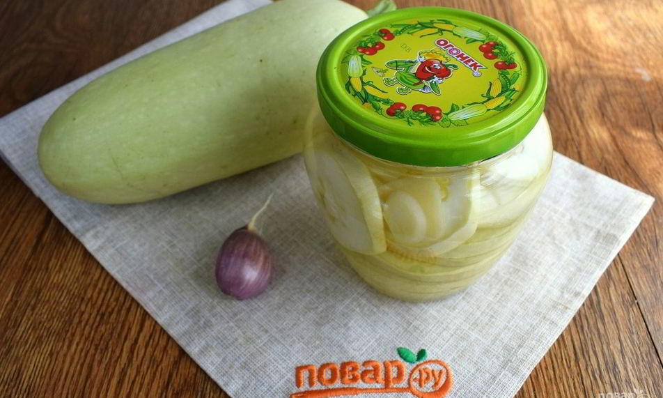 Рецепт консервированных кабачков на зиму