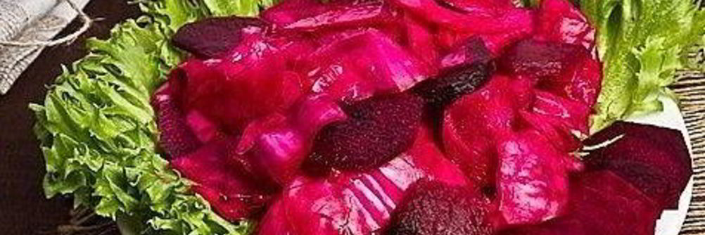 Квашеная капуста со свеклой