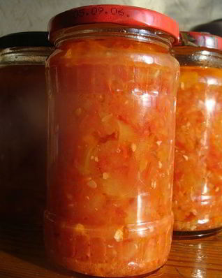 Кабачковое лечо