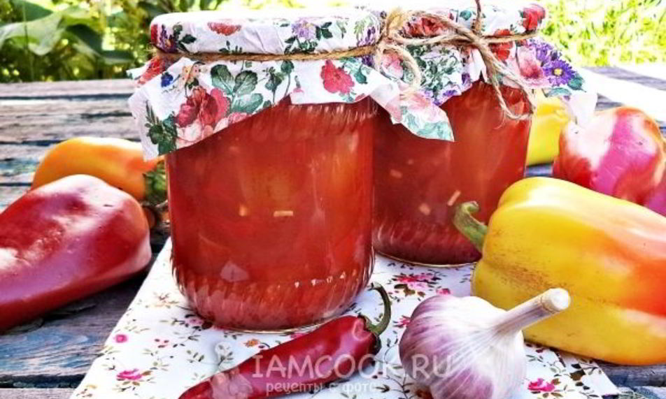 Рецепт классического лечо с томатной пастой