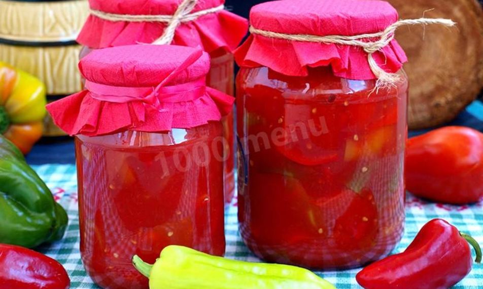 Рецепт лечо ассорти с таркинским перцем