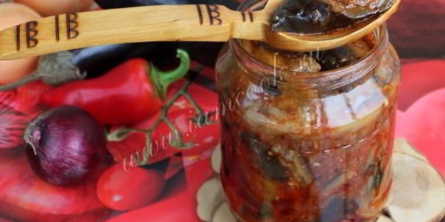лечо из баклажанов на зиму