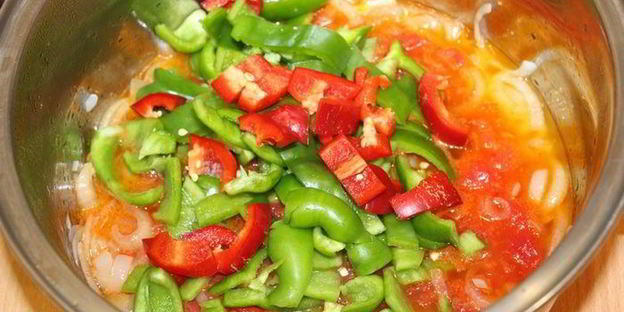 лечо из баклажанов