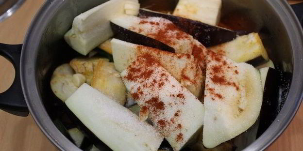 лечо из баклажанов