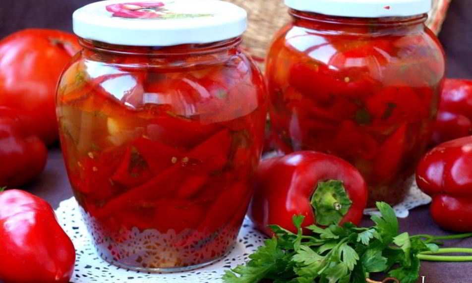 Рецепт лечо из болгарского перца и помидоров на зиму