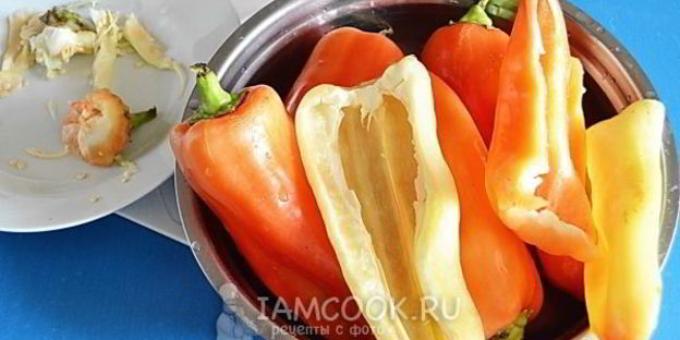 лечо из болгарского перца с томатной пастой