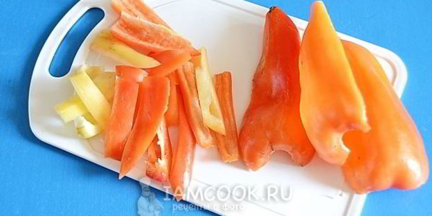 лечо из болгарского перца с томатной пастой