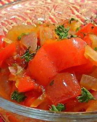 Лечо из болгарского перца