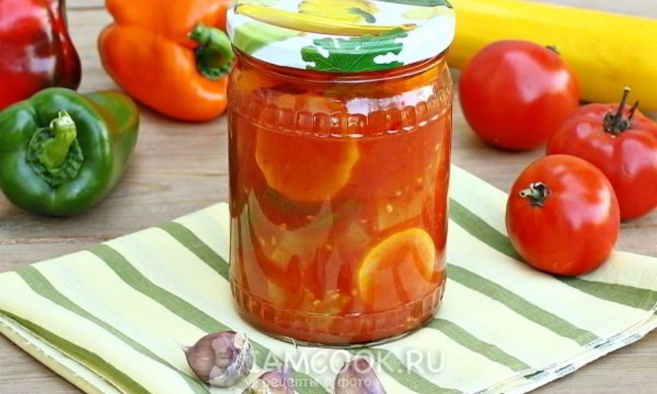Рецепт лечо из кабачков и перца