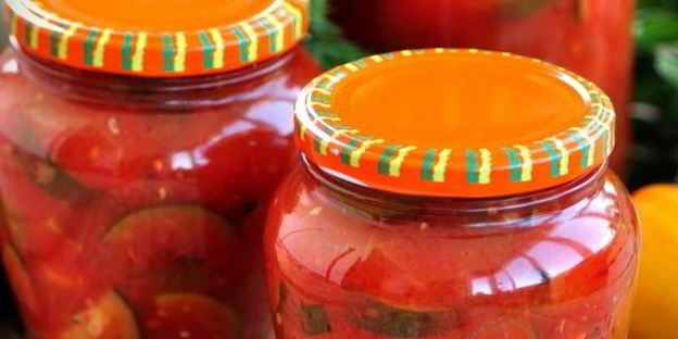 лечо из кабачков на зиму без стерилизации