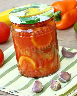 Лечо из кабачков пальчики оближешь на зиму