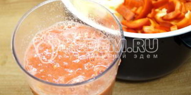 лечо из кабачков в мультиварке