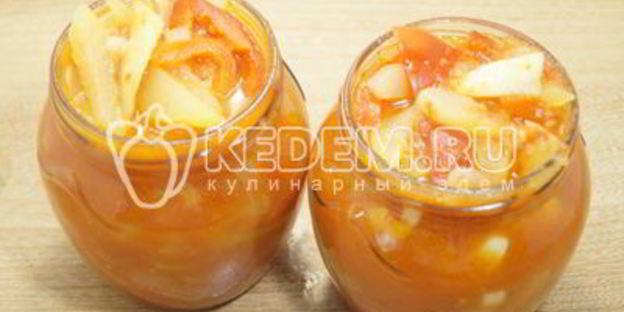 лечо из кабачков в мультиварке