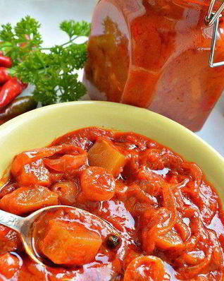 Лечо из кабачков