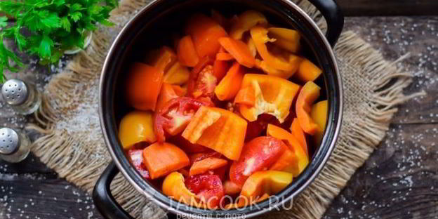 лечо из перца и моркови на зиму