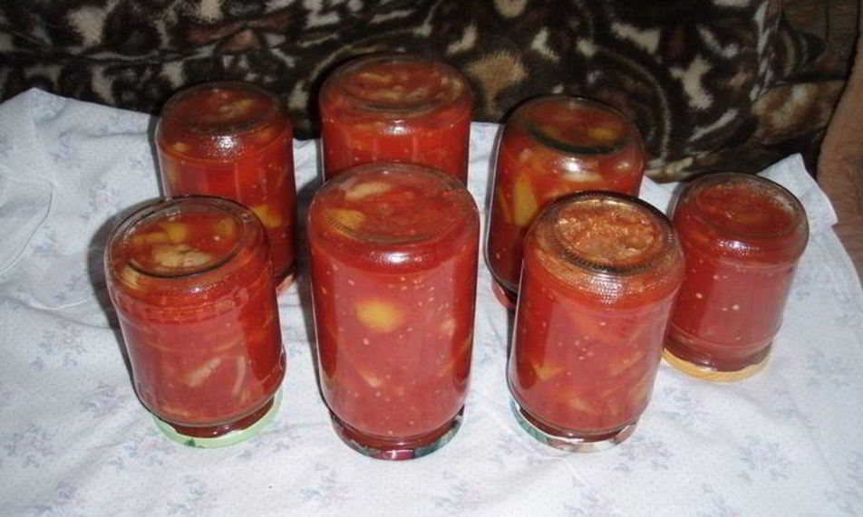 Рецепт лечо из помидоров и перца