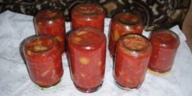 лечо из помидоров и перца