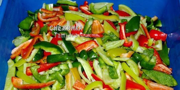 лечо из помидоров