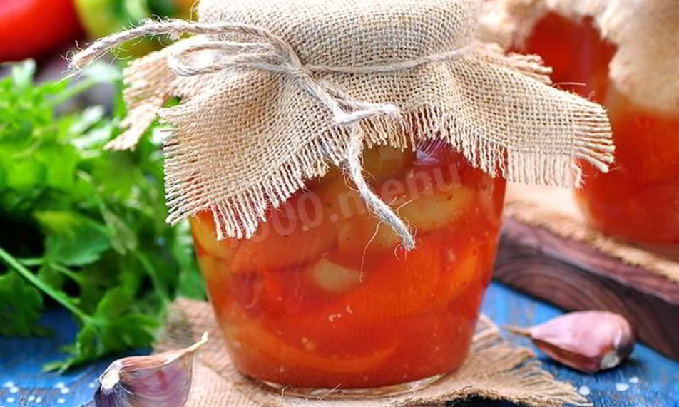 Рецепт лечо пальчики оближешь с чесноком